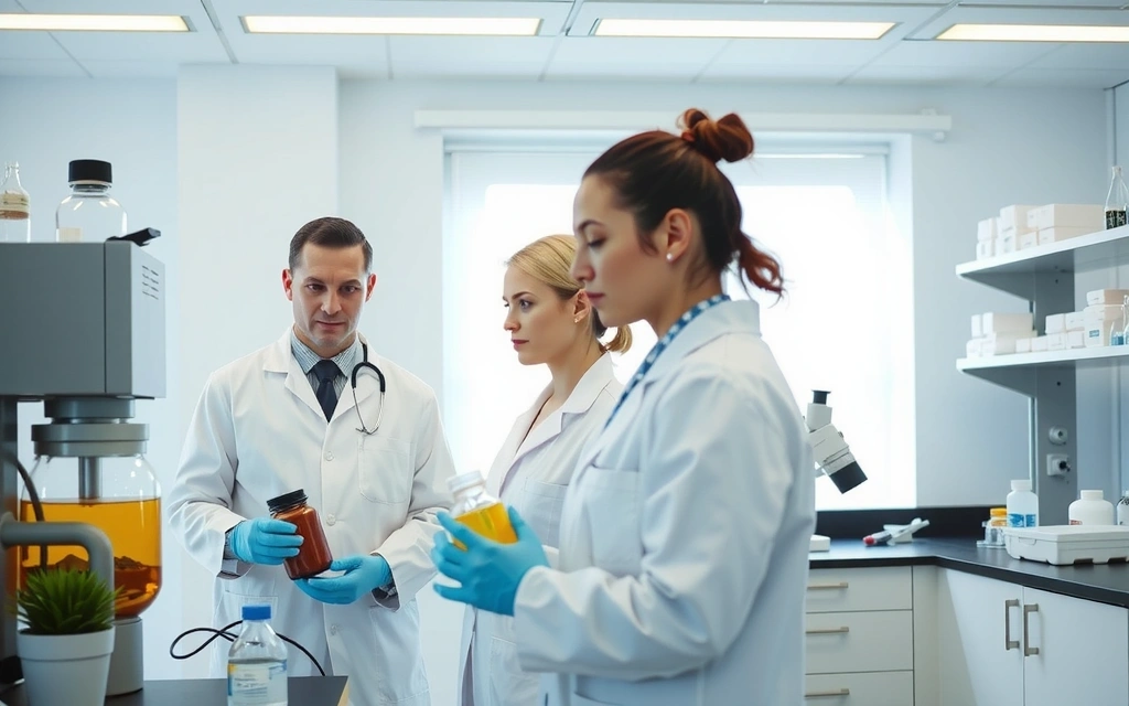 Quality control in a supplement manufacturing facility